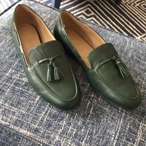 Ann Taylor tassel loafers with original box. Only worn once inside the home.